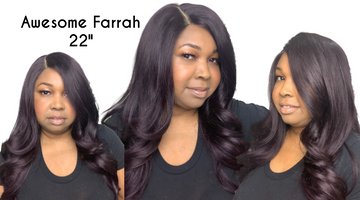 HUMAN HAIR BLEND 🔥| Awesome Farrah 22