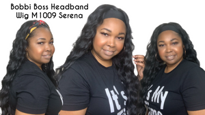 BODY WAVE HEADBAND WIG| Bobbi Boss Headband Wig M1009 Serena