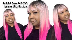 VIBRANT PINK| Bobbi Boss M1033 Jemma Wig Review