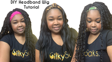 DIY Headband Wig Tutorial
