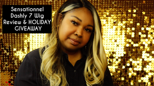 Sensationnel Dashly 7 Wig Review & Holiday Giveaway