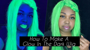 How To Make A Glow In The Dark Wig