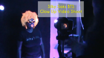 Silky Saks (BTS) Glow Up Video Shoot