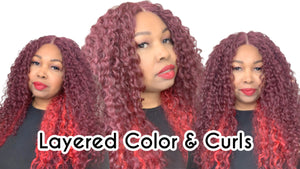 😍 COLOR & CURLS| It's A Wig Annabelle Wig Review