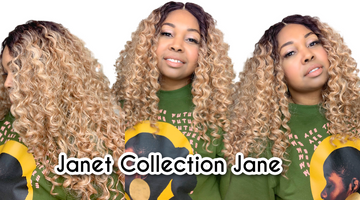 CURLY SYNTHETIC WIG| Janet Collection Jane Wig Review