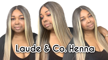 AFFORDABLE & BEAUTIFUL COLOR BLEND| Laude & Co Henna Wig Review