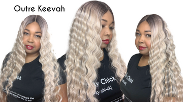 BLONDE WAVES| Outre Keevah Wig Review