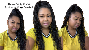 Outre Pretty Quick Synthetic Wrap Ponytail Review
