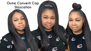 VERSATILE TEXTURED HALF WIG|Outre Slaycation Wig Review
