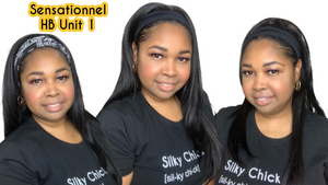 SYNTHETIC STRAIGHT HEADBAND WIG| Sensationnel HB Unit 1 Wig Review