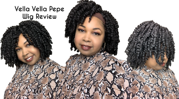 NATURAL CURLS| Vella Vella Pepe Wig Review