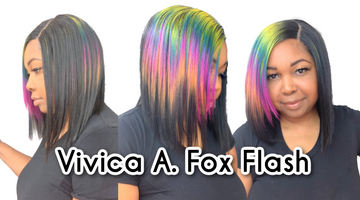 COLOR POPPING| Vivica A. Fox Flash Wig Review